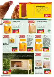 Lagerhaus Flugblatt Seite 6: Alpha Maisbruch €11,99, Alpha Muschelgrit €6,99