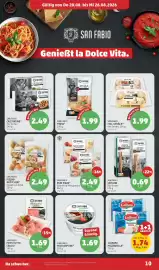 PENNY Flugblatt woche 34 Seite 10: San fabio crostatine €2,49, San fabio pinsa €1,99