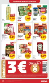 PENNY Flugblatt woche 34 Seite 13: Solvel rapsöl €1,49, Würz & co kräuter €1,25