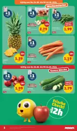 PENNY Flugblatt woche 34 Seite 3: Ananas €1,39, Jch bin apfel €2,79