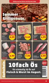 PENNY Flugblatt woche 34 Seite 6: Ich bin österreich schopf od. karree €6,99, Minifleischlaibchen mit käse €3,49