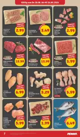 PENNY Flugblatt woche 34 Seite 7: Delikatessa cevapcici €2,99, Pljeskavica traditionell €3,49