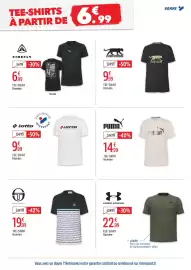 Catalogue Intersport page 19: LOTTO TEE-SHIRT €9,99, UNDER ARMOUR TEE-SHIRT Homme €22,99