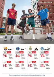 Catalogue Intersport page 25: Adidas Maillot Homme €39,99, Nike MAILLOT Homme €39,99