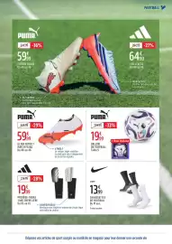 Catalogue Intersport page 27: PUMA ULTRA NITRO 7 €59,99, Adidas Protège-tibias sans chevillère €19,99