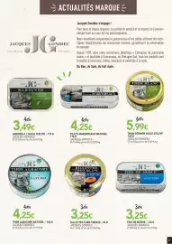 Catalogue naturéO page 11: Jacques gonidec foie de morue €3,25, Jacques gonidec sardine a l'huile d'olive - 115 g €3,49