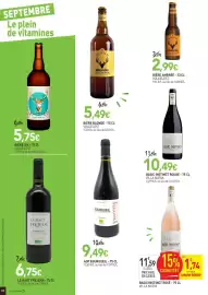 Catalogue naturéO page 18: Volcelest bière blonde €5,49, Volcelest bière ipa - 75 cl €5,75