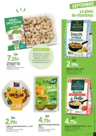 Catalogue naturéO page 5: Evernat palets de légumes épinards 180 g €4,75