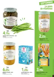 Catalogue naturéO page 9: Prosain pois chiches - 230 g €2,25, Bonneterre croustilles chèvre €3,99