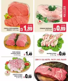 Volantino PrestoFresco Pagina 3: Rolatine di pollo €0,99, Coniglio nostrano €0,89