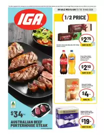 IGA catalogue week 33 Page 2: Coca-Cola, Fanta or Sprite 1.25 Litre €2,10