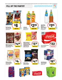 IGA catalogue week 33 Page 20: Smith's Crinkle Cut Chips €3,75, Schweppes Mixers, Soft Drink or Natural Mineral Water €1,65