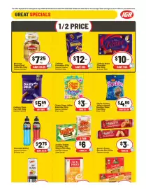 IGA catalogue week 33 Page 6: Cadbury Favourites Selected Varieties €12,00, Chupa Chups Jellies €3,00