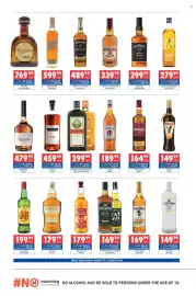 Ultra Liquors catalogue Page 2: Jägermeister OR Jägermeister Orange Herbal Liqueur €299,99, Richelieu Brandy €189,99