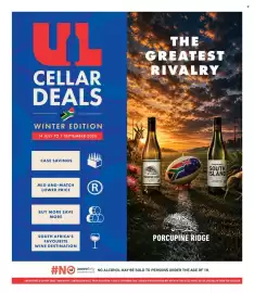 Ultra Liquors catalogue Page 1