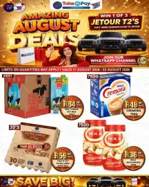 Take 'n Pay catalogue week 34 Page 1: Nestle Cremora Original €49,99, NOLA Mayonnaise €36,99