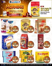 Take 'n Pay catalogue week 34 Page 10: TRINCO TEA BAGS €29,99, NESCAFFE Ricoffy €59,99