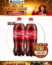 Take 'n Pay catalogue week 34 Page 2: Coca Cola Coke 2.25LT €50,00
