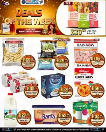 Take 'n Pay catalogue week 34 Page 3: Rama Original 60% Fat Spread €52,99, Natures Garden 10 mm frying potato chips €69,99