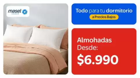 Catálogo Lider Página 17: Almohadas €6.990,00