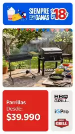 Catálogo Lider Página 8: Parrillas €39.990,00