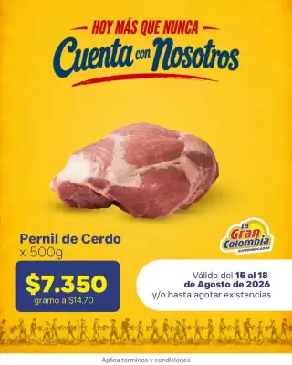 La Gran Colombia (válido hasta 18-08)