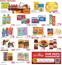 Family Fare weekly ad week 34 Page 10: Angie's Boom Chicka Pop Popcorn €7,00, Pringles Potato Crisps €4,00