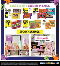 Dollar General weekly ad week 34 Page 12: Reese's pumpkin €2,50, M&M's €8,00