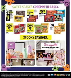 Dollar General weekly ad week 34 Page 12: Reese's pumpkin €2,50, M&M's €8,00
