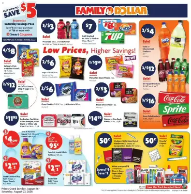 Family Dollar (valid until 22-08)