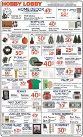 Hobby Lobby weekly ad week 34 Page 1