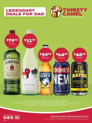 Thirsty Camel (valid until 30-08)