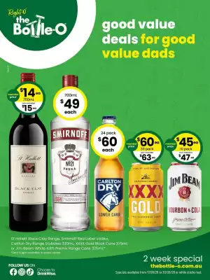 The Bottle O (valid until 30-08)