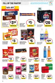 IGA catalogue week 34 Page 12: Captain’s Table Water Crackers Selected Varieties €1,50