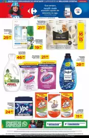 Folheto Carrefour Página 3: Mr. músculo - limpador €11,29, Carrefour - papel higiênico soft €21,90