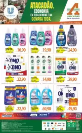 Folheto Atacadão Página 1: Cif - saponaceo cremoso €14,90, Omo - lava roupas em pó €49,90