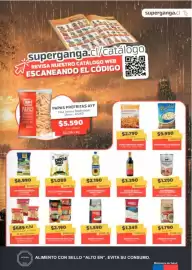 Catálogo Super Ganga Página 3: Papas prefritas €5.590,00, Magefesa - chocolate negro €1.349,00