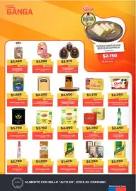 Catálogo Super Ganga Página 8: Sadia - jamon cocido €1.399,00, Ideal - pan artesano €2.690,00