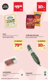 Hemköp reklamblad vecka 34 Sida 2: Tillfälligt klipp i butik 4995 /kg GOUDA 10:- /st NACHO CHIPS ORIGINAL TORTILLA CHIPS