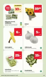 Hemköp reklamblad vecka 34 Sida 8: DUBBLA POÄNG KOLOGISK KLUBBPRIS! 10:- /st LOGASIC SCCOLA EXOLOGISK BASTS FAXT Babyspenat