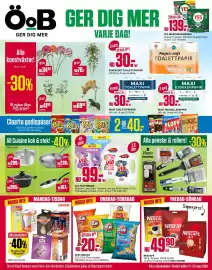 ÖoB annonsblad vecka 34 Sida 1: SUPERSOFT TOALETTPAPPER €30,00, MAXI TOALETTPAPPER €30,00