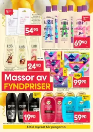 Rusta reklamblad vecka 34 Sida 4: Deostick Dove €54,90, Bodylotion LdB €24,90