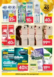 Rusta reklamblad vecka 34 Sida 5: Fresh & Go tandkräm €25,00, Fresh & Go tandborste €10,00