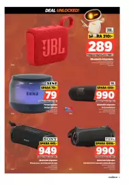 Power reklamblad vecka 34 Sida 13: Jbl Bluetooth-högtalare €289,00, Senz Partyhögtalare Roliga LED-ljus €79,00