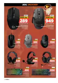 Power reklamblad vecka 34 Sida 26: Logitech Trådlös gamingmus €289,00, Logitech Trådlös gamingmus €949,00