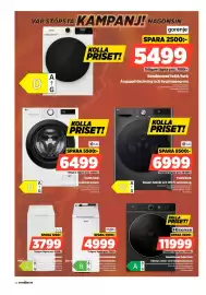 Power reklamblad vecka 34 Sida 44: Gorenje Kombinerad tvätt/tork €5.499,00, LG Tvätt/tork €6.499,00