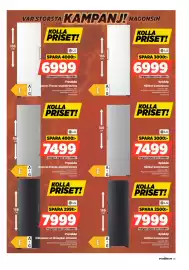 Power reklamblad vecka 34 Sida 45: LG Frysskåp GFT61SWCSZ €6.999,00, LG Kylskåp GLT71SWCSZ €6.999,00