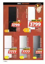 Power reklamblad vecka 34 Sida 48: Kulz Kyl/frys Rymliga lådor €3.799,00, Kulz Kyl/frys Rymliga lådor €3.799,00