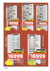 Power reklamblad vecka 34 Sida 50: Aeg Integrerad kylskåp AngFresh zero zone-lådor €9.998,00