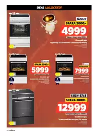 Power reklamblad vecka 34 Sida 56: GRAM Keramisk spis Upptining och 5 minuters snabbuppvärmning €4.999,00